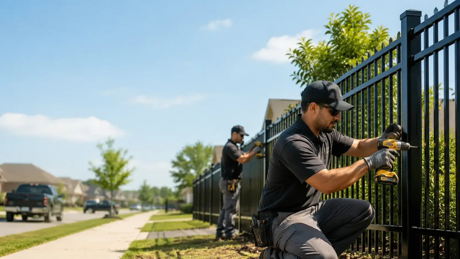 Metal Fence Installation in Santa Elena, TX